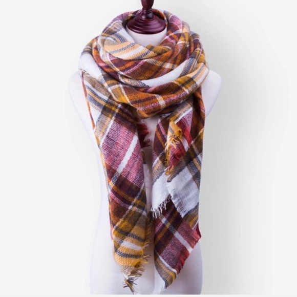 Accessories - Plum in Pride Blanket Scarf